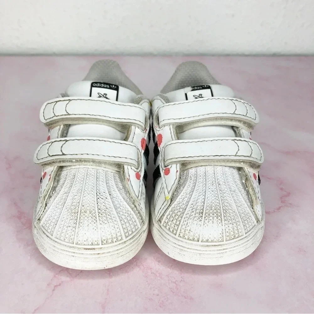 Adidas x Kevin Lyons sneakers‎ Superstar Monster Art size 4 infant